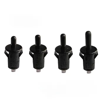

20pcs Door Button Touch Switch Sterilization Cabinet Gate Control Switch Anti-dumping Switch Opens Normally Black