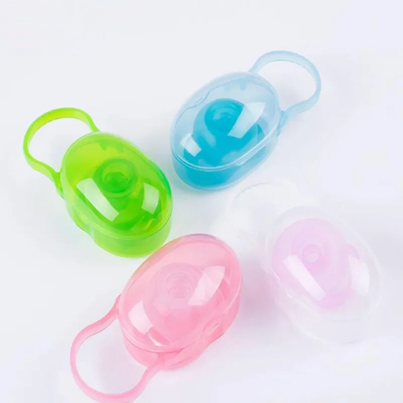 

Baby Care Nipple Dummy Baby Soother Pacifier Care Baby Container Holder Box Travel Storage