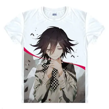 Новая футболка для косплея Danganronpa V3, аниме Ouma Kokichi Dangan ronpa, футболка с коротким рукавом, топы, футболки - Цвет: 13