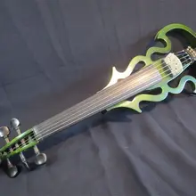 SONG бренд резной дракон свиток 5 струн 4/4 электрическая скрипка, твердой древесины