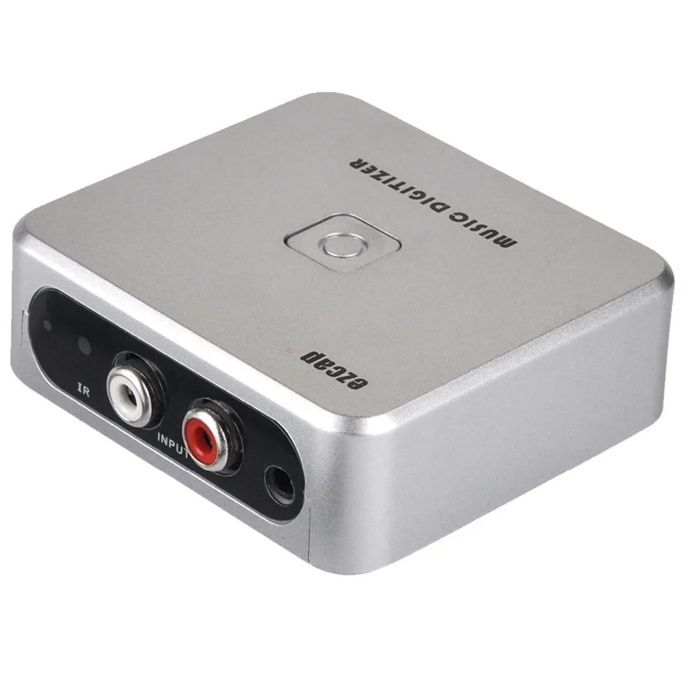 Audio Recorder Capture Converter Convert Old Analog Music Cassette Vinyl to MP3 Save to USB Flash Drive SD Card S01
