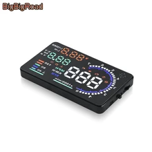 BigBigRoad For Chevrolet Avalanche Aveo T200 Captiva Holden Trax Spark Sail Car HUD Head Up Display OBD2 II Windscreen Projector