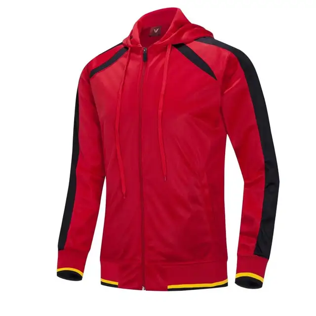 6 colors men's long sleeve sport jacket set Soccer Jacket Training Hoodies Running Sportswear
