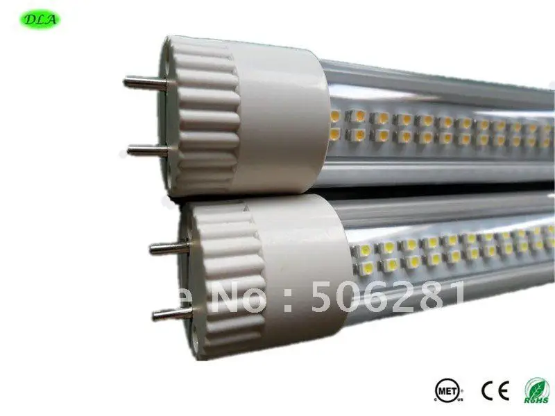 CSA Approval 347V T8 Led Tube Light 20W 1200mm Warm White Milky cover