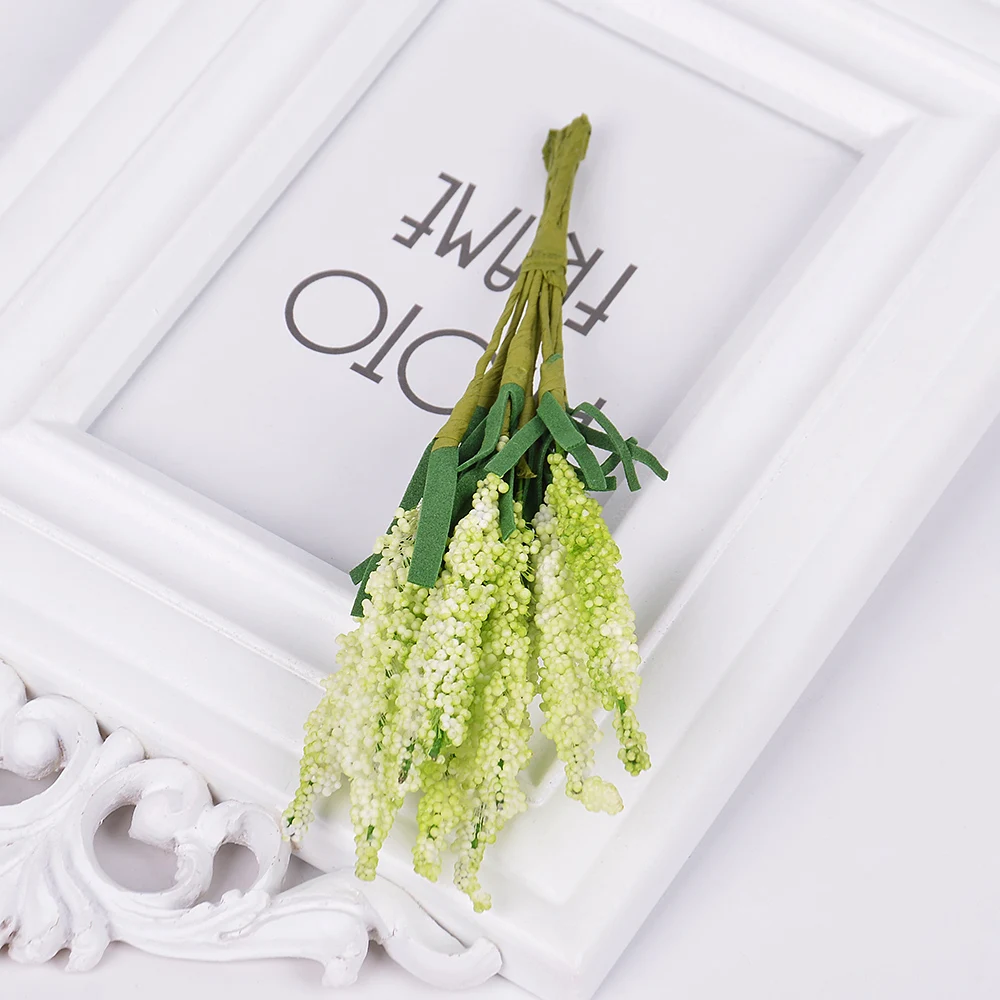 10Pcs/lot Mini PE Lavender Artificial Flowers for Wedding Home Decoration DIY Craft Gift Bride Wreath Scrapbooking Fake Flower 10Pcs/lot Mini PE Lavender Artificial Flowers for Wedding Home Decoration DIY Craft Gift Bride Wreath Scrapbooking Fake Flower