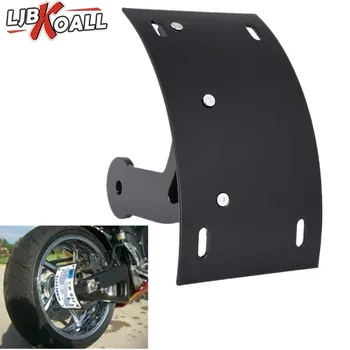 

Black Aluminum Motorcycle Swingarm Side Mount Curve License Plate Bracket for 2006-2013 Suzuki Boulevard M109R 2011 2012 Chrome