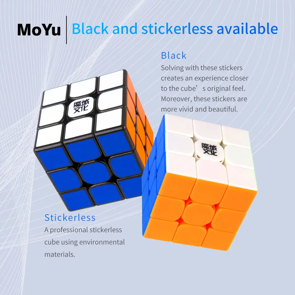 Новинка магнитные магниты MoYu Weilong WR 3x3x3 WRM черного цвета без наклеек Магический