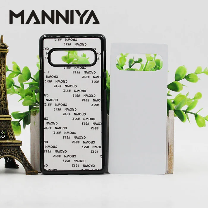 

MANNIYA for Samsung Galaxy S10/S10 plus/S10 lite Sublimation Blank plastic Case with Aluminum Inserts and tape 10pcs/lot