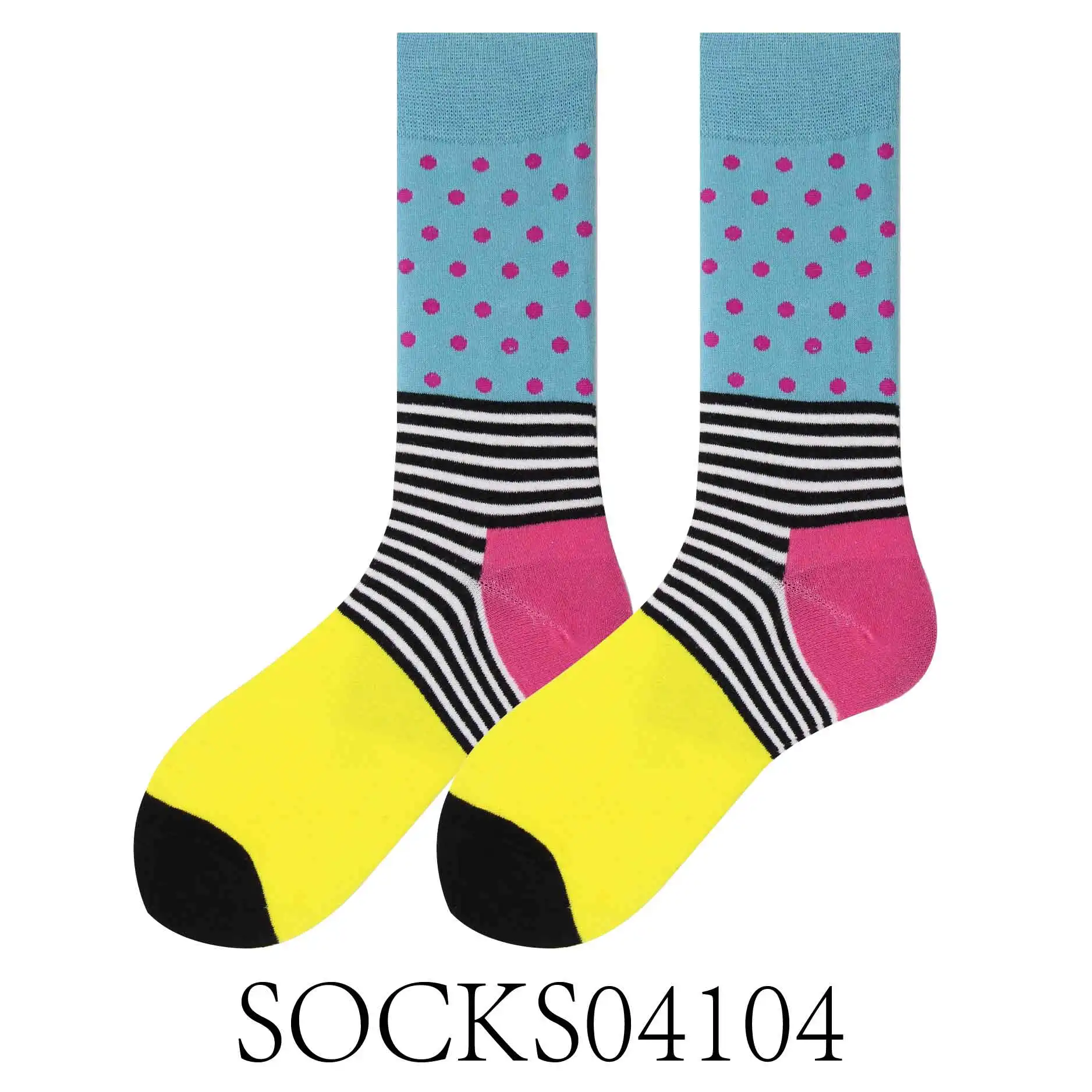 WH SOKKEN подарки для мужчин британский стиль мужские деловые хлопковые носки с костюмами для официальных мероприятий - Цвет: SOCKS04104