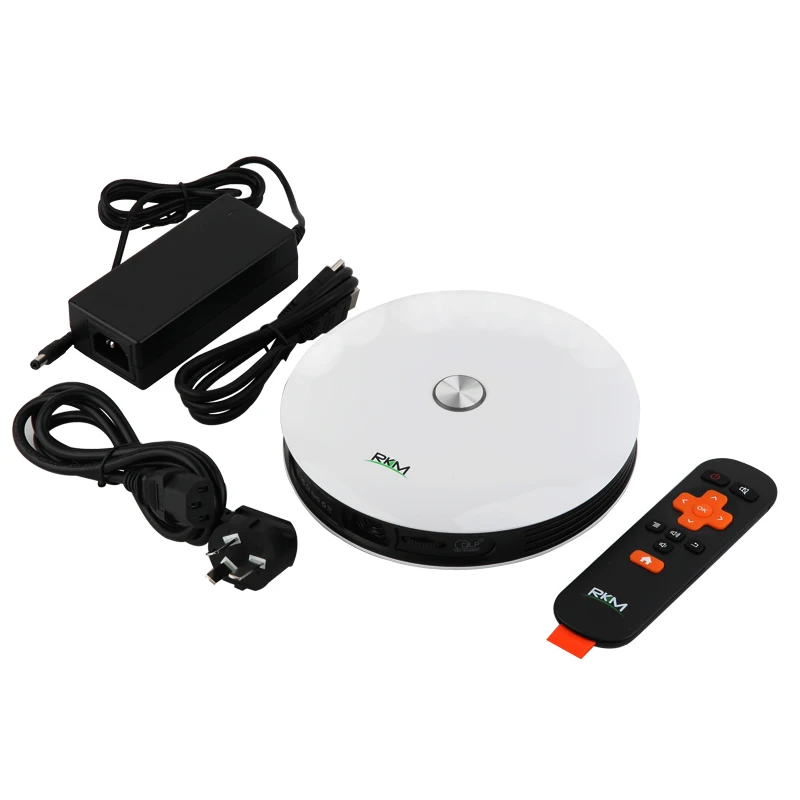Умный 3D Android проектор ТВ 4K Wifi Bluetooth DLP HD портативный светодиодный видео 1080P телефон