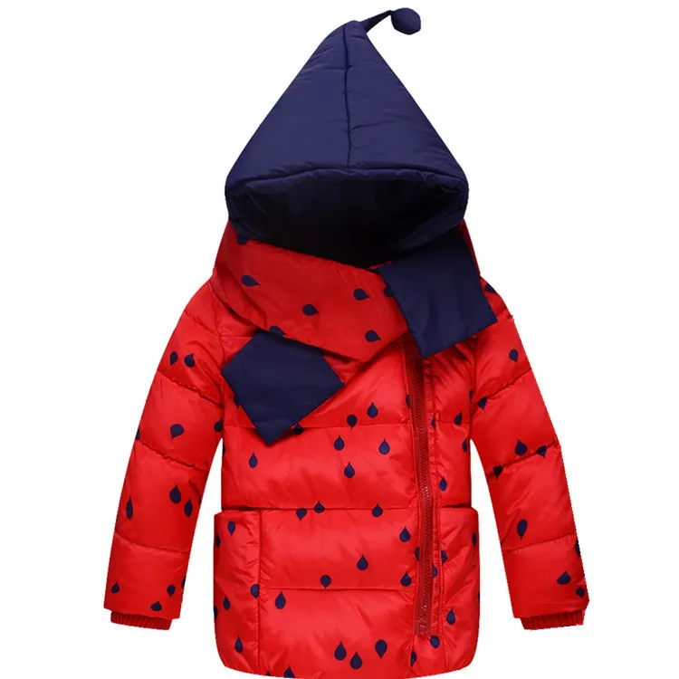 2-7T Special Design High Quality New Children's Clothes Duck Down Jacket Children Winter Outerwear Warm Coat Thick Cotton-Padded | Детская