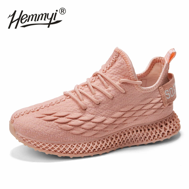 Высококачественные женские кроссовки 4D; Повседневная роскошная дизайнерская обувь для женщин; однотонная белая, розовая, зеленая модная прогулочная обувь; Basket Femme