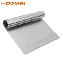 HOOMIN нержавеющая сталь для пицца выпечка блинная лопатка для муки скребок для теста кухонная принадлежность для резки