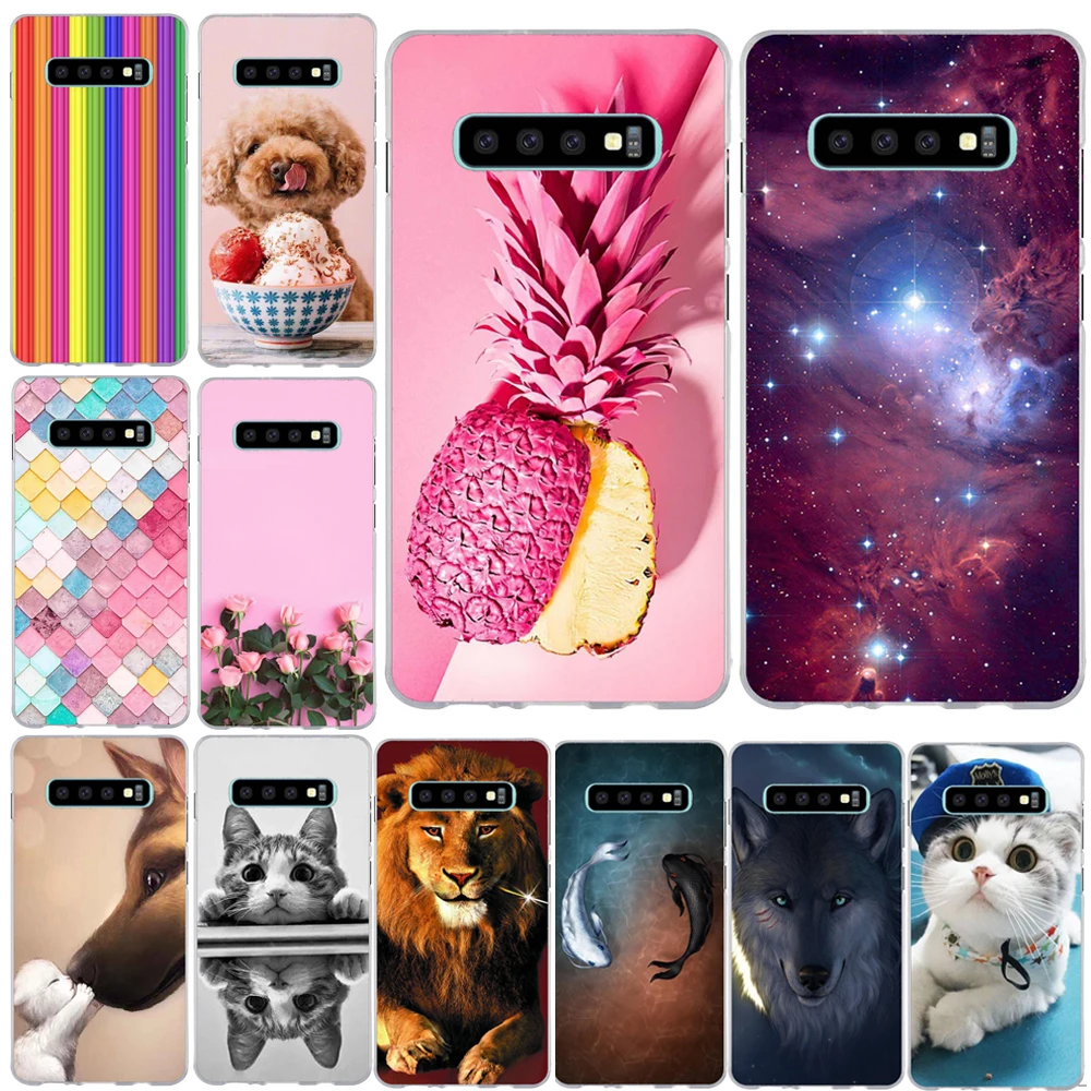 For Samsung Galaxy S10 Plus Case Cover Silicone Soft Tpu Capa Coque 10 Lite Phone |