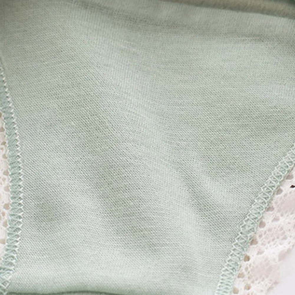 Женские хлопковые трусы нижнее белье кружево Low Rise Briefs Комфортные миди талии