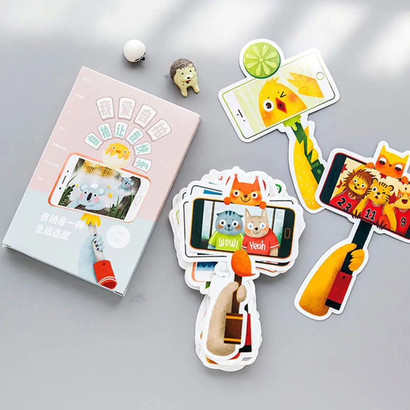 

30pcs/lot Animal photography pet heteromorphism postcard Happy birthday greeting card christmas universal message card gift card