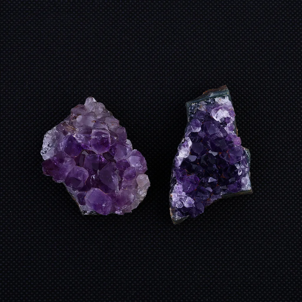 Natural Dream Raw Amethyst Quartz Crystal geode Cluster Healing Specimen Home Desk Aquarium Decor crafts ornaments#24/6