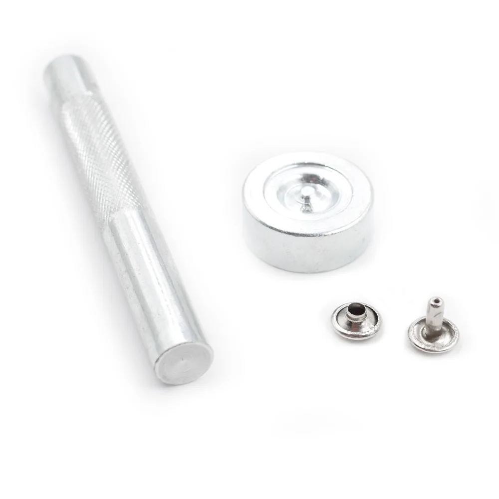 

Hand knock metal rivet tool. Hand pressing button machine.Prong Snaps mold. 10mm Button installation tool. Metal rivets molds.
