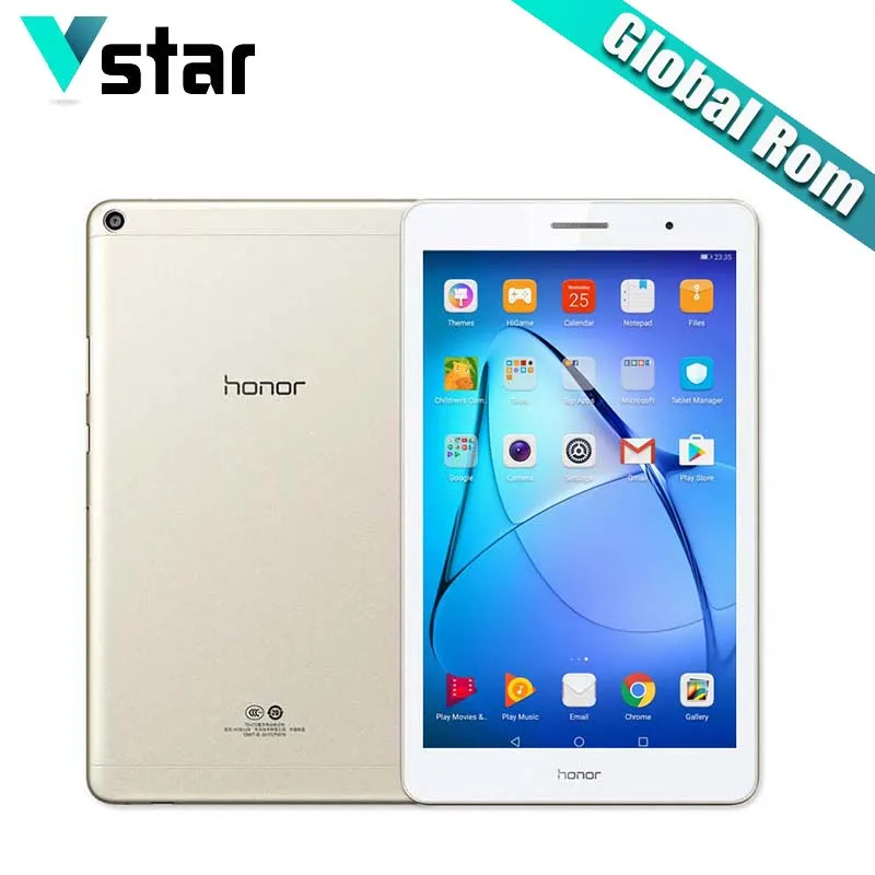 Глобальная прошивка HUAWEI Honor MediaPad T3 8 Play Tablet 2 дюймов мобильный телефон планшетный