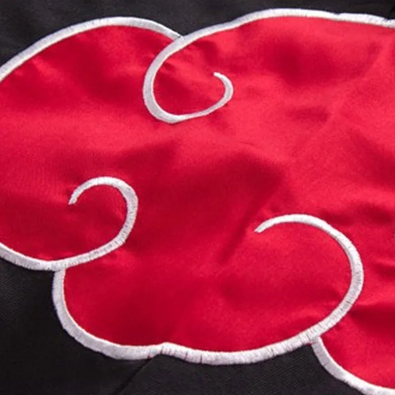 Coshome Naruto Akatsuki Cloaks Uchiha Itachi Manto Cosplay Costumes Men Women Coat Halloween Party Mantle Pluvial (3)