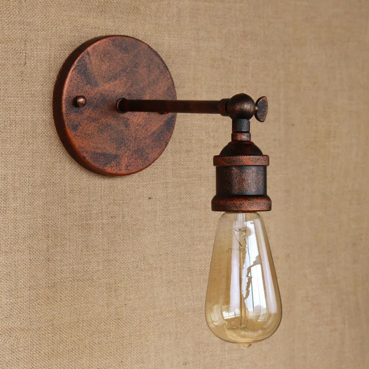 

IWHD Retro Edison Wall Sconce Industrial Vintage Wall Lamp Fixtures LED Stair Light Arandela Lampara De Pared