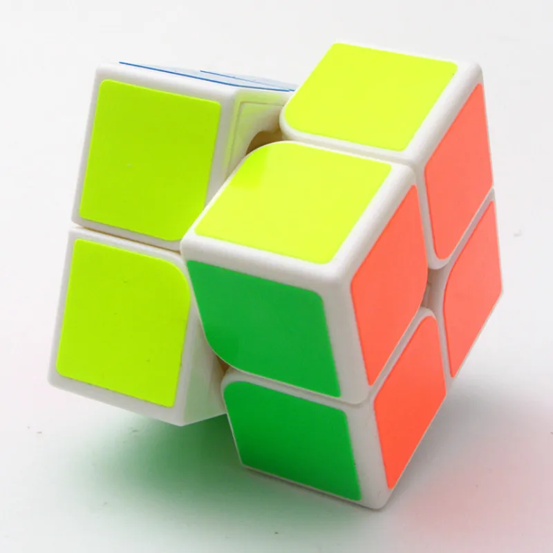QIYI QIDI 2X2X2 для скоростного магического кубика карманный цветной пазл