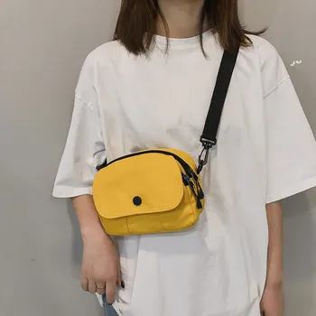 

Shoulder Bag For Women Lady 2019 Fashion Vintage Solid Messenger Bags Women Crossbody Bags Casual Small Luxury Handbags Female