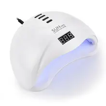 52 Вт профессиональный дизайн ногтей светодиодный светильник Сушилка Гель-лак отверждение для маникюра ЖК-дисплей сушка все Гель-лак для ногтей инструменты для дизайна ногтей
