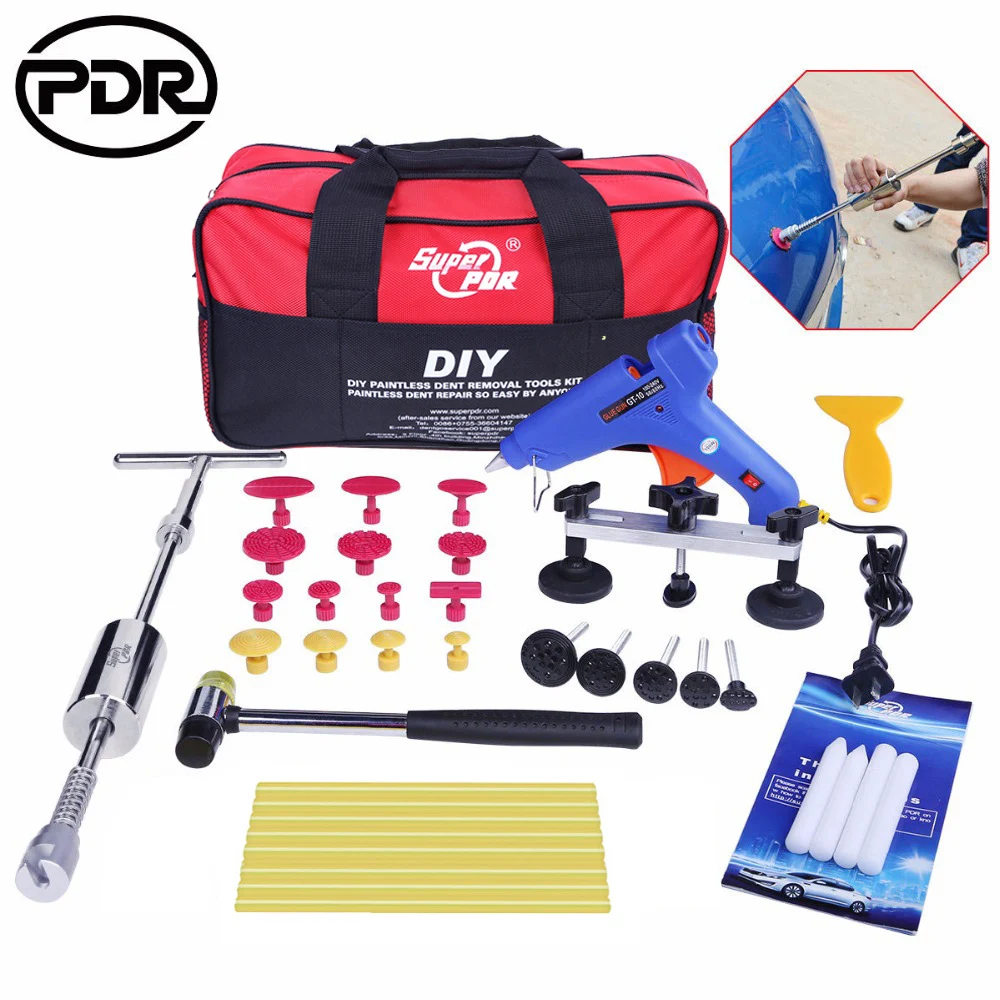 PDR Tools Kit Paintless Dent Repair Tools Car Hail Damage Repair Tool