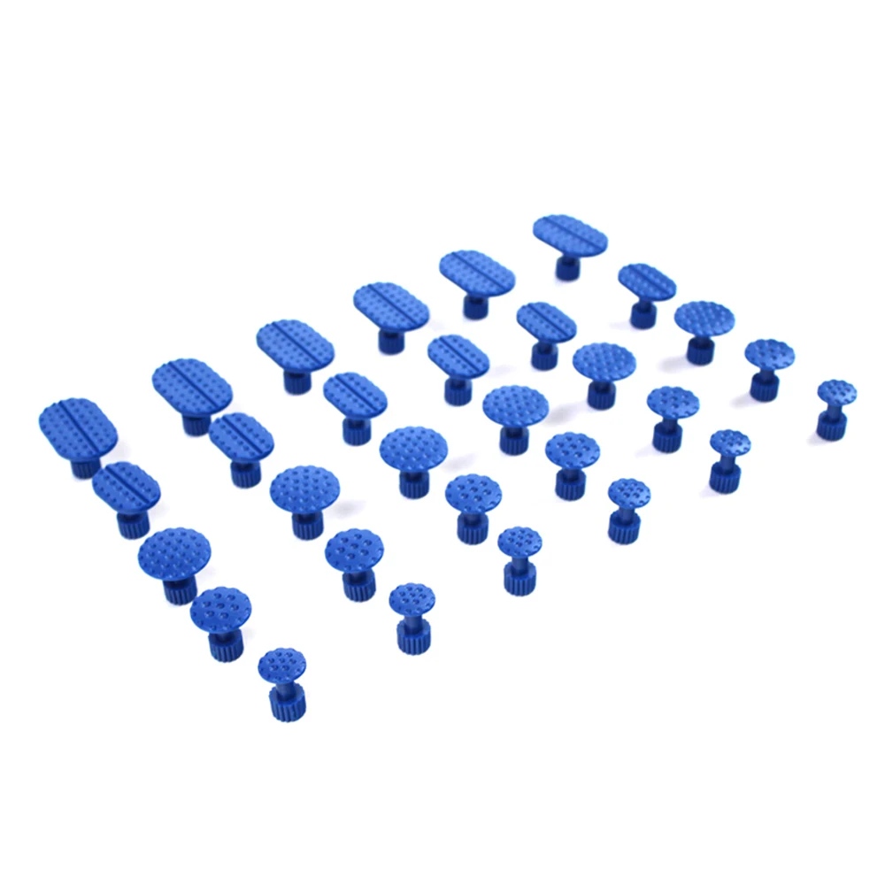 

PDR Glue Tabs Tools Kit For Car Paintless Dent Repair Tool Auto Suction Cups For Dent Lifter PDR Puller Tabs for Reverse Hammer