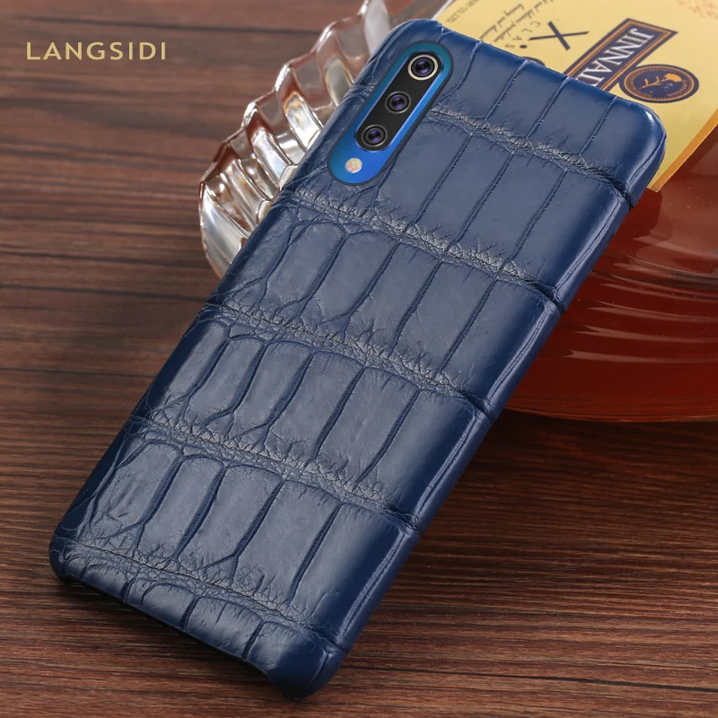 

Natural Crocodile Leather Case For Xiaomi Mi 9 9T 9T Pro 9SE 8 SE Lite Cases For Redmi K20 K20 pro note 7 4x 5Plus cover Luxury