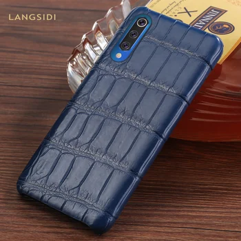 

Natural Crocodile Leather Case For Xiaomi Mi 9 9T 10 Pro 8 Lite A3 Note 10 Pro cover For Redmi Note 8 pro 7 6 note 7 8T Luxury