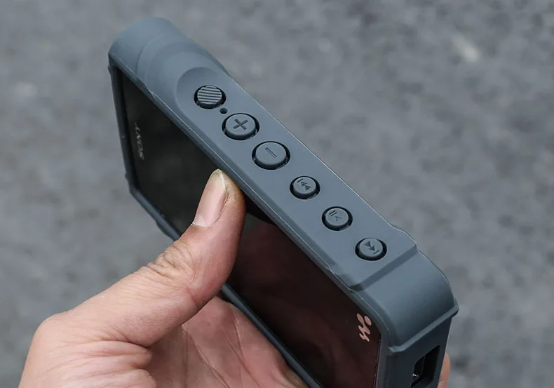 For SONY Walkman NW-WM1A NW WM1A WM1Z Rugged Shockproof Armor Case Cover With Dust Plug