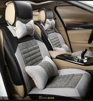 

automotive linen cushion set car seat covers mat pu pad for ROVER 75 MG TF MG 3/6/7/5 Maserati Coupe Spyder Quattroporte Maybach