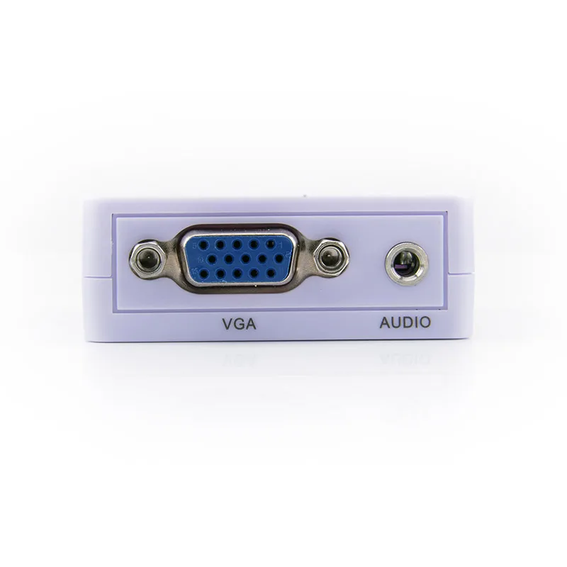 HDMI к VGA конвертер Поддержка аудио и видео(CVBS) к HDMI адаптер RCA AV/CVSB L/R видео 1080P AV2HDMI