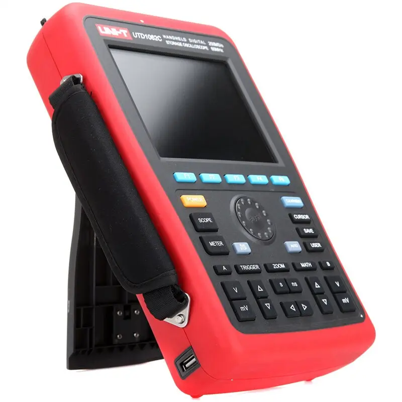 UNI T UTD1062C 2 канала 60 МГц 250 мкс/с портативный цифровой мультиметр