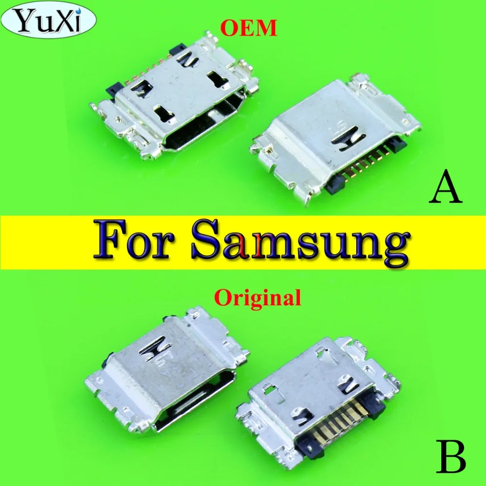 

YuXi For Samsung J5 SM-J500 J1 SM-J100 J100 J500 J5008 J500F J7 J700 J700F J7008 Micro USB Charging Port Jack Connector