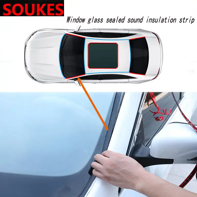 ANCHISNB Parabrisas del Coche Grupo Moldeo Sello de Gaza engomada//Fit for BMW E46 E90 E60 E39 E36 E30 E87 E34 E92 E91 Mini Cooper R50 R56 R60 F56 F55