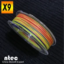 Обувь персонажа Яйя леска 9 прядей PE плетеная рыболовная Леска рыболовная леска 300 м