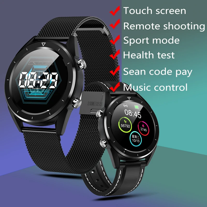 digital smart watch with touch screen