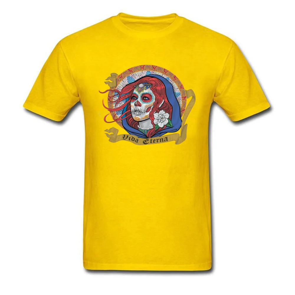 Red Catrina Day of the Dead_yellow