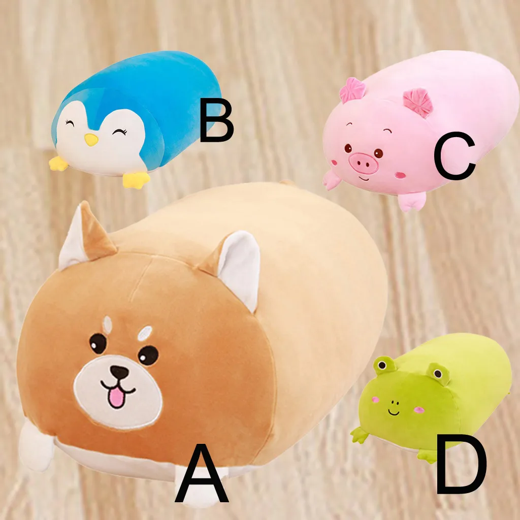 Cute cat Pillow Squishy chubby Animal Cartoon Cushion Plush Toy Stuffed