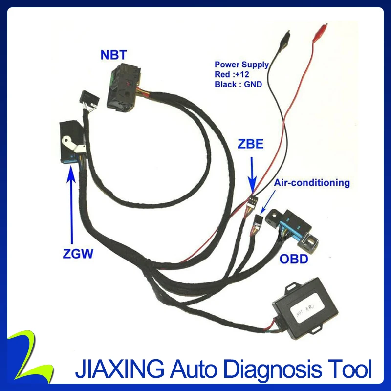 Обар кабель подходят для работы с BMW F01 F02 F10 F18 F25 Fxx НБТ зажигания эмулятор в партии; ZGW для CAS4 зажигания при сгорании эмулятор