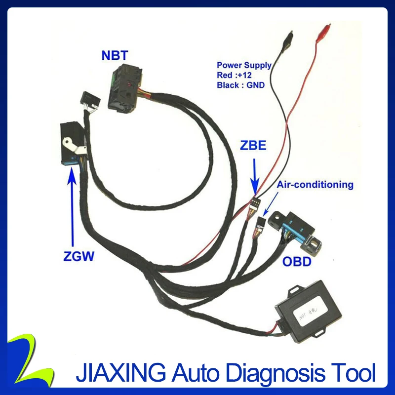 

OBAR cable work with for BMW F01 F02 F10 F18 F25 Fxx NBT Ignition Emulator to ZGW For CAS4 Ignition ON Ignition Emulator