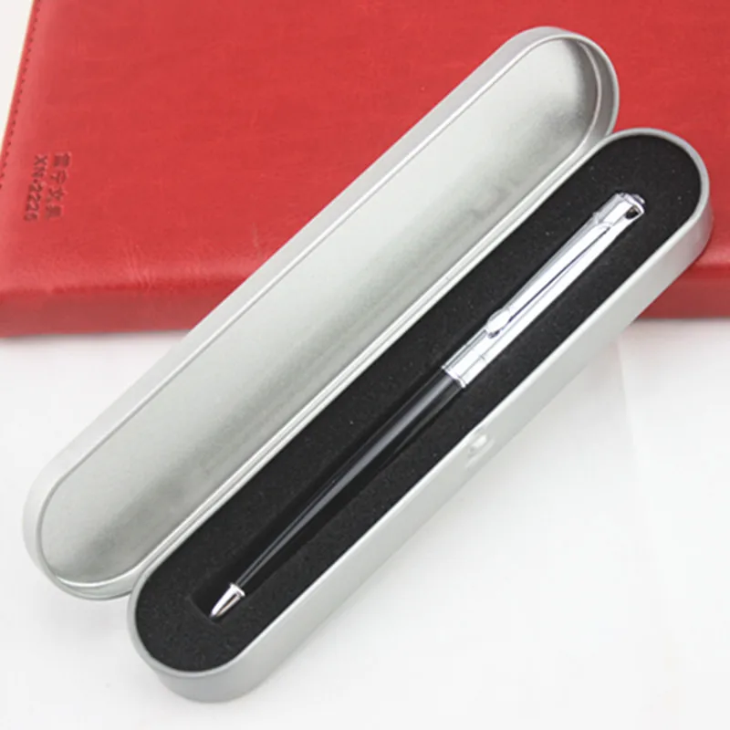 Роскошная ручка, школьная 0,5 мм черная ручка шариковая ручка, подпись в офисе написание гладкий стиль Роскошная подарочная коробка