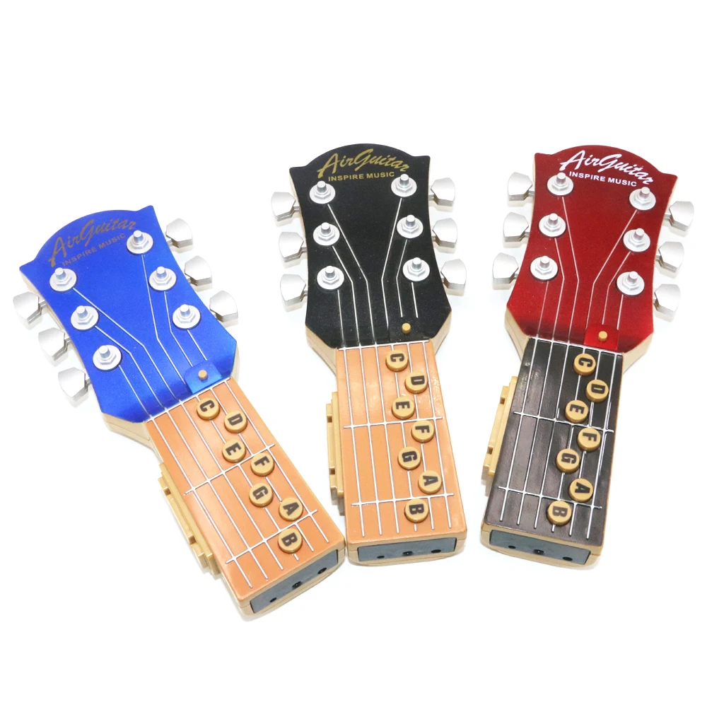 

21cm infrared air plastic guitar inspire the music Children's music electronic Toy Educational Musical Instrument