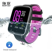 GV68 плавательные Смарт-часы IP68 Водонепроницаемые MTK2502 Bluetooth 4,0 спортивные часы с поддержкой шагомера сердечного ритма для iPhone Android