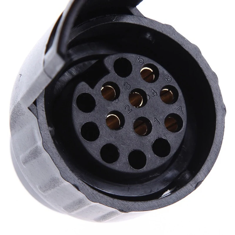 12V Пластик прицеп В комплект поставки входит адаптер 7 пин 13 Pin дом на колесах для