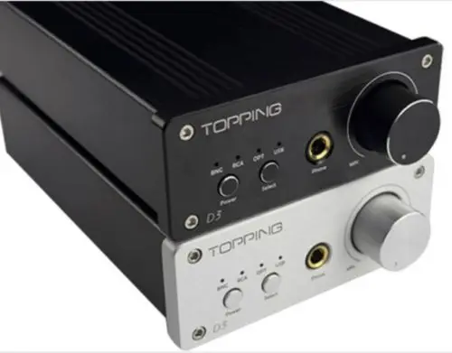 

Topping D3 16bit-24bit, 32kHz-192kHz Decoder USB Optical RCA Coaxial Fiber Signal BNC DAC