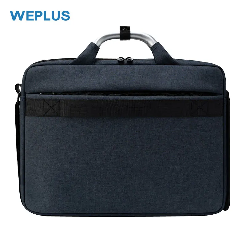 WEPLUS 14,4 дюймов портфель сумка для ноутбука с ручкой из сплава для мужчин водонепроницаемый портативный чехол для компьютера портфель s Женская сумка для ноутбука